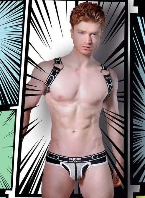 Asstricks Comicaze Brief - available in two colors