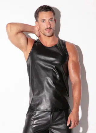 CODE22 SF Leatherette Tank Top