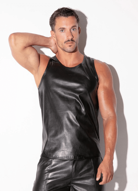 CODE22 SF Leatherette Tank Top