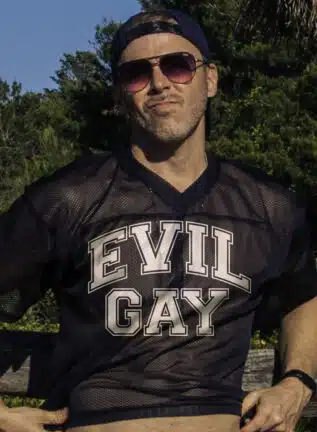 Evil Gay Football Jersey