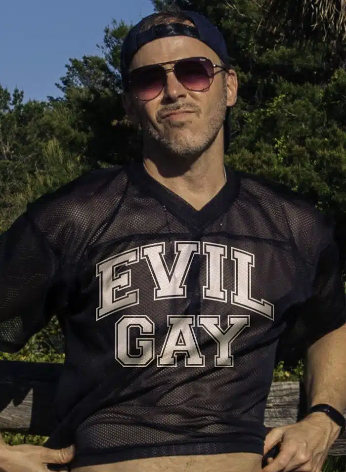Evil Gay Football Jersey