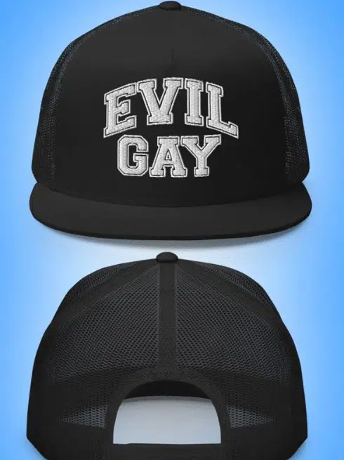 Peachy Kings Evil Gay Cap