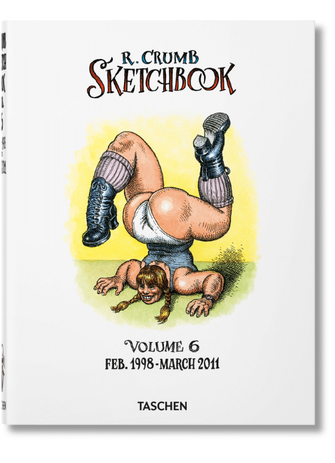 Taschen Verlag Sketchbook Volume 6 by R. Crumb