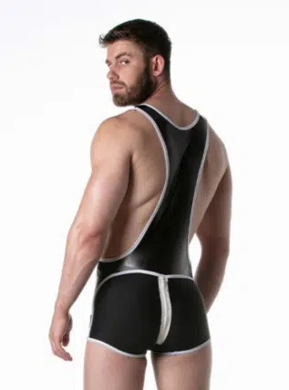 Leader Singlet White