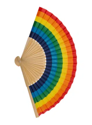 OOTB Bamboo Rainbow Fan