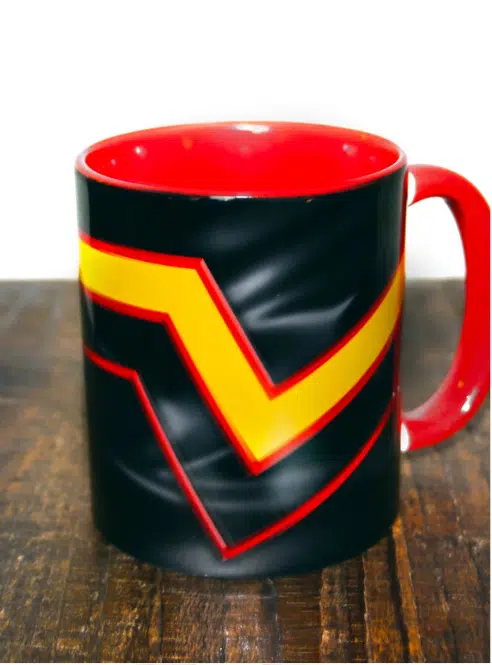 Peachy Kings Mug Rubber Flag