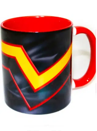 Peachy Kings Mug Rubber Flag