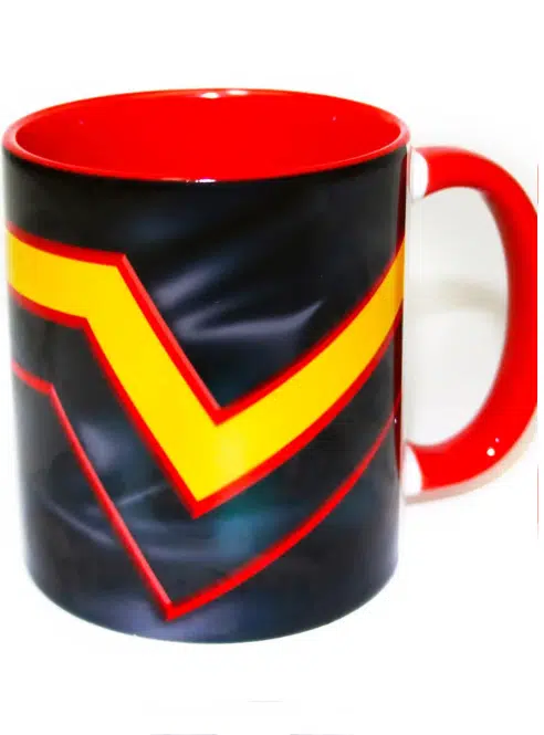 Peachy Kings Mug Rubber Flag