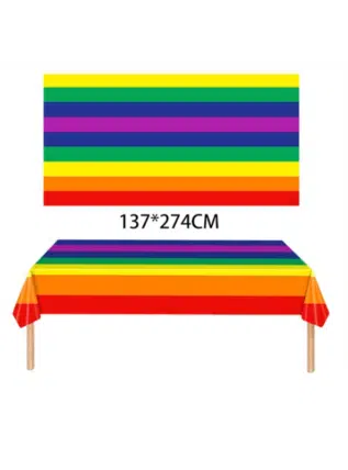 Pride Rainbow Tablecloth