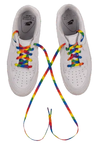 Rainbow Shoe Laces