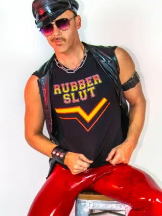 Tom of Finland "Rubber Slut" T-shirt
