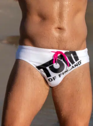 Tom of Finland "White" Swim Brief
