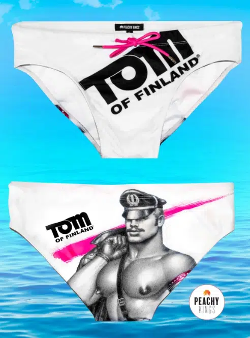 Tom of Finland "White" Swim Brief
